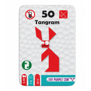 Juego en lata 50 tangram the purple cow 1