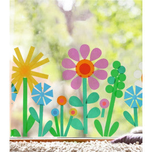 Set creativo imagenes para ventanas primavera haba 1