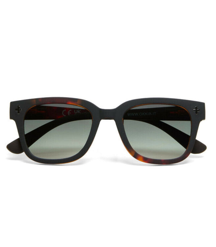 Gafas de sol okkia giovanni classic havana lens green 1