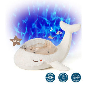 Proyector recargable tranquil whale blanco cloud-b 1