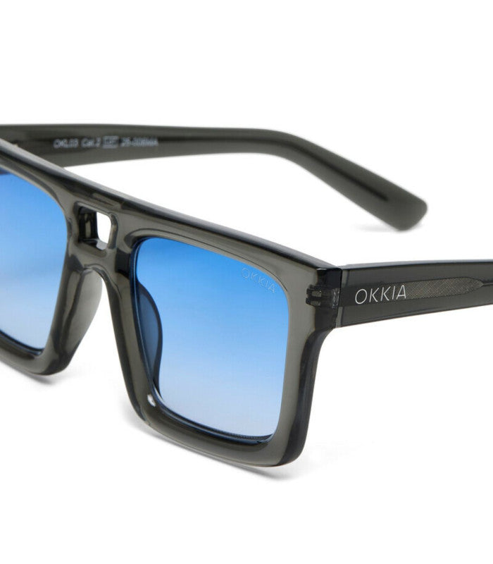 Gafas de sol okkia club vulcano transparent smoke 2