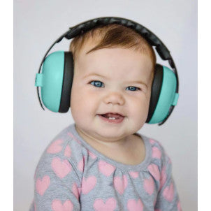 Cascos mini anti ruido turquesa banz 1
