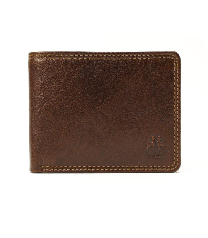 Cartera americana crumple marron rosme 1