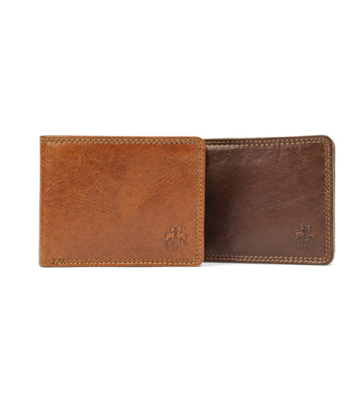 Cartera americana crumple cuero rosme 2