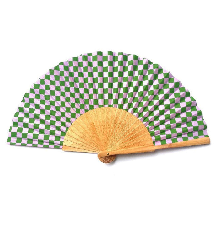 Abanico popelin dames lila 1