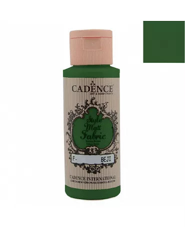 Pintura TEXTIL CADENCE Verde Oscuro 1