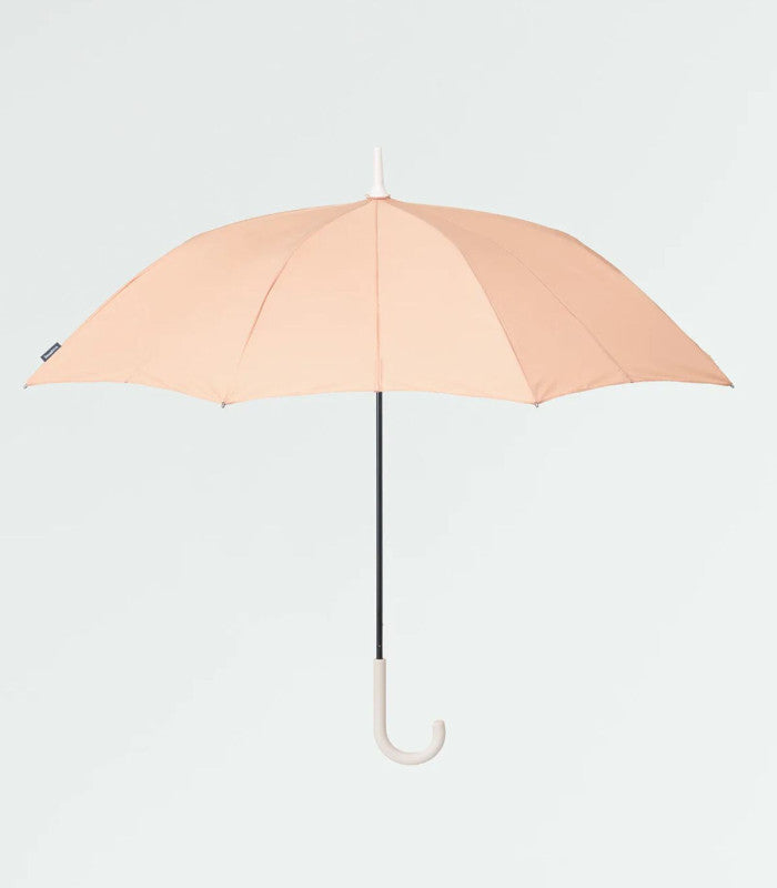 Paraguas one-pull closing 58cm coral beige shupatto 1