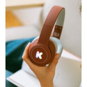 Auriculares k-ears bluetooth rojo kidywolf 2