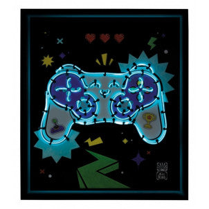 Cuadro de neon mando buki 1