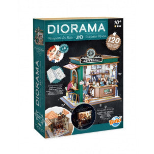 Diorama maqueta cafeteria buki 2
