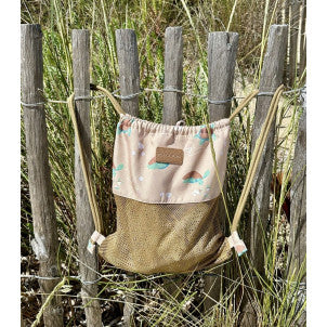 Mochila saco turtle play and store 2