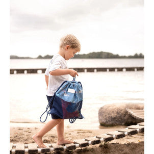 Mochila saco sharks play and store 2