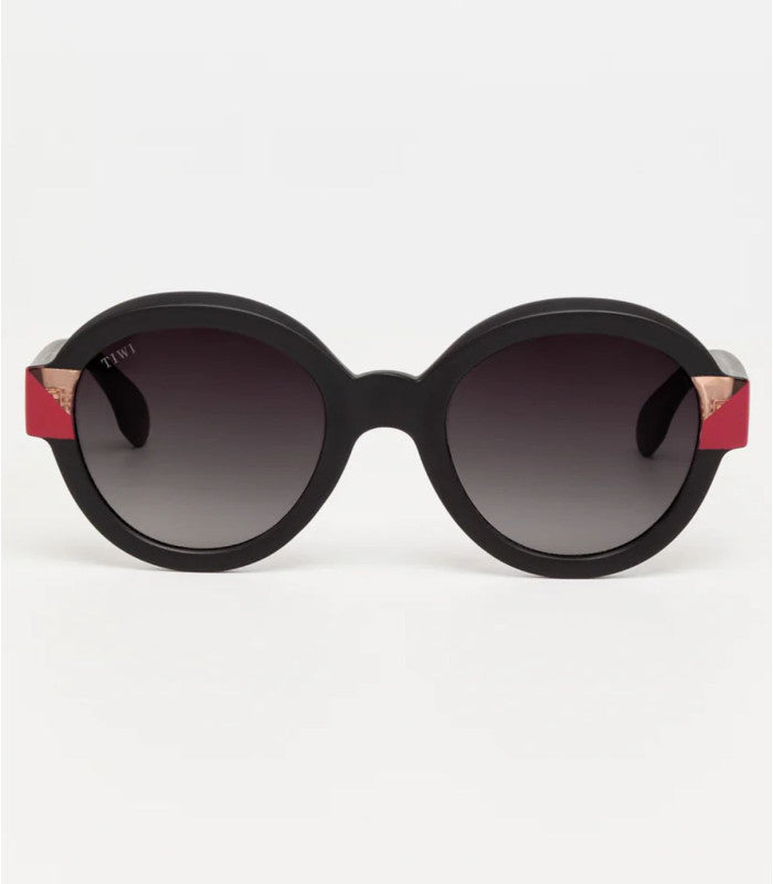 Gafas de sol tiwi kora tricolor rubber black 1