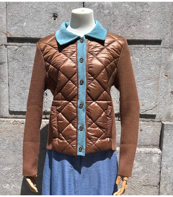 Cardigan castaño aldo martins 1