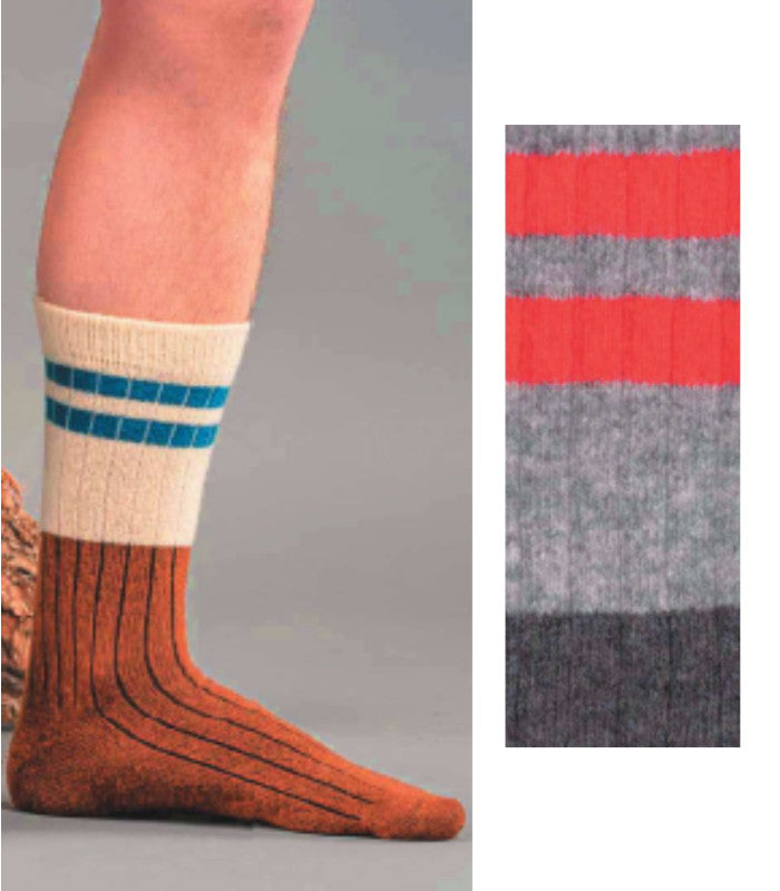 Calcetines amsterdam hombre grey woolsens 1