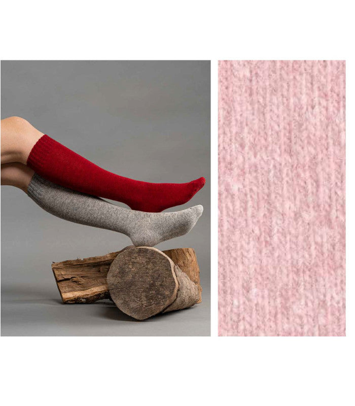 Calcetines london mujer rose quartz woolsens 1
