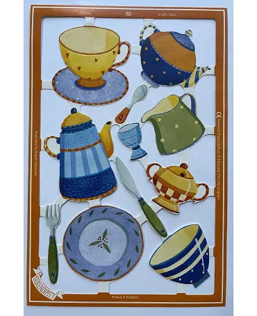 CROMOS INGLESES VAJILLA AÑO 2000 1