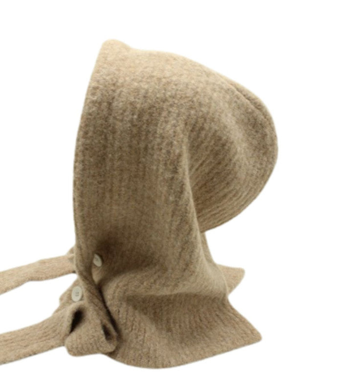 Capucha bufanda beige atoll-palme 2