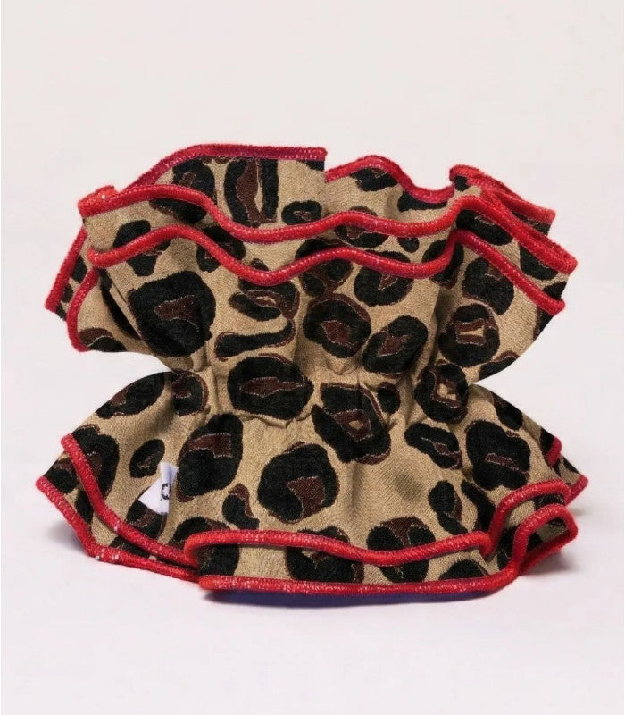 Scrunchie maxi chouchou leopard balzac 1