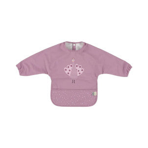 Babero impermeable c/mangas mrs. peacock trixie 1