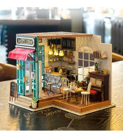 Casas en miniatura DIY. SIMON'S COFFEE 2
