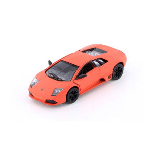 Coche matte lamborghini murcielago naranja kinsmart 1