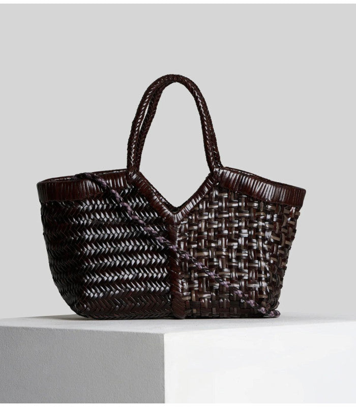 Bolso vipera monet patch chocolate ardesia 1