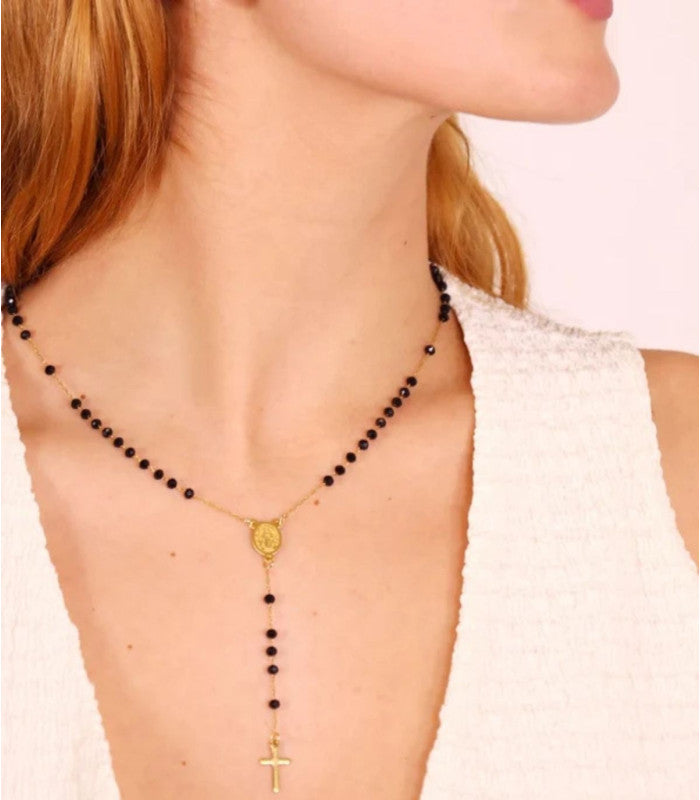 Collar devocion negro anartxy 1