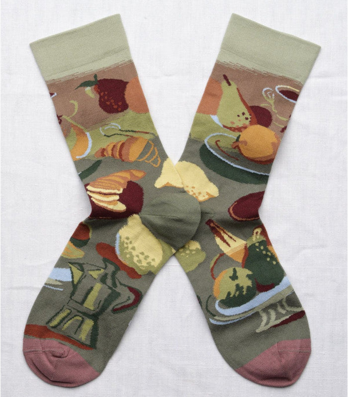 Calcetines verdigris brunch bonne maison 1