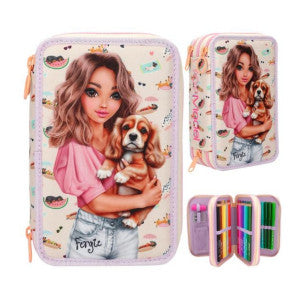Estuche triple sunny dog top model 1
