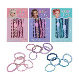 Set de gomas para el pelo top model 1