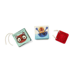 Jungla set de 3 libros sensoriales lilliputiens 2