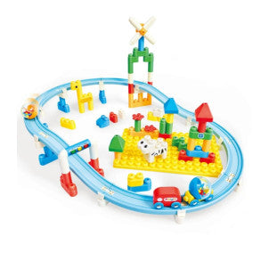 Set de construccion dual track poly-m 2