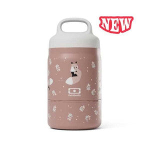Fiambrera doble handy fox monbento 1