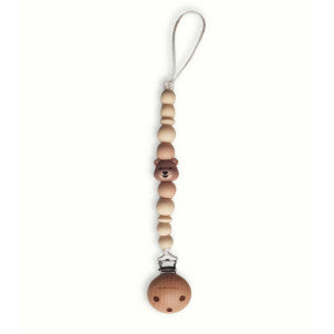 Chupetero silicona bear crema chewies&more 1
