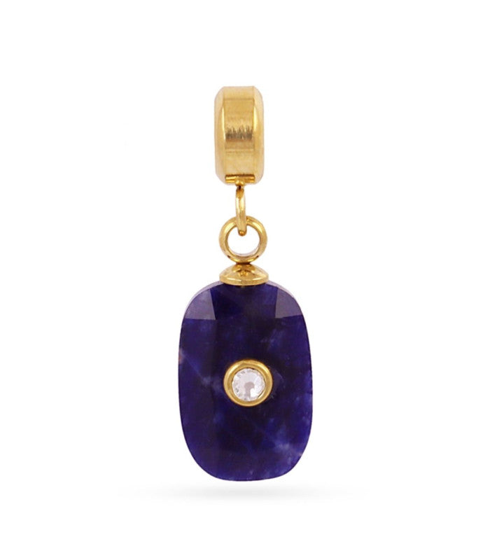 Charm piedra circonita azul anartxy 1