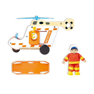 Set de helicoptero de rescate hape 2