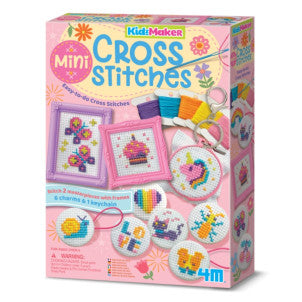Mini kit de punto de cruz kidzmaker 4m 1