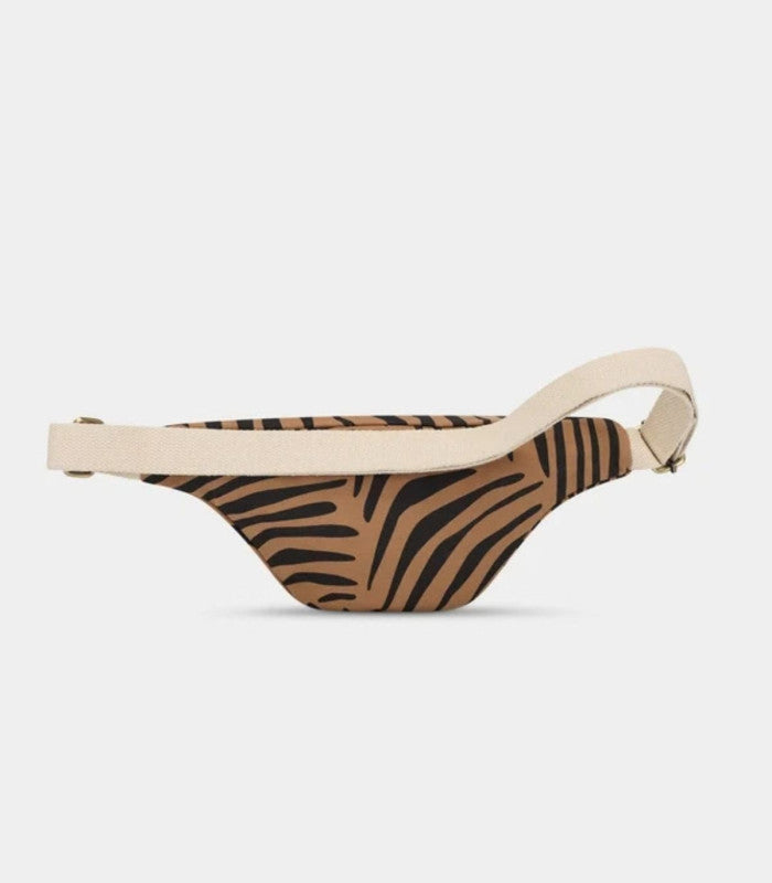 Riñonera olivia zebre cannelle hindbag 2