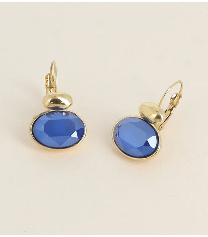 Pendientes vivine swarovski royal blue bohm paris 1