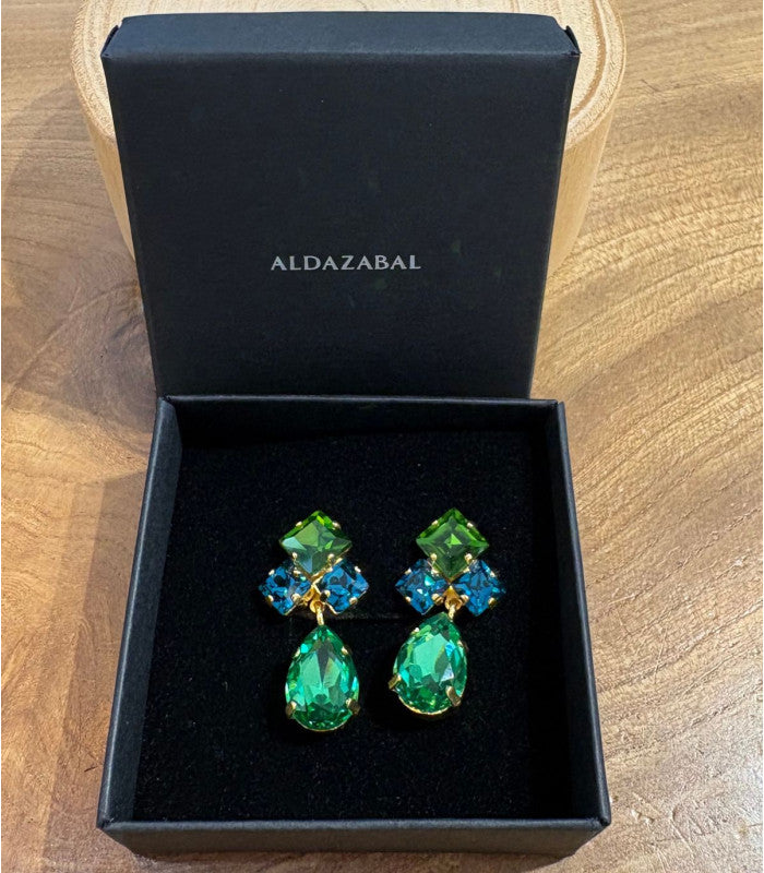 Pendiente cloe jungle aldazabal joyas 1