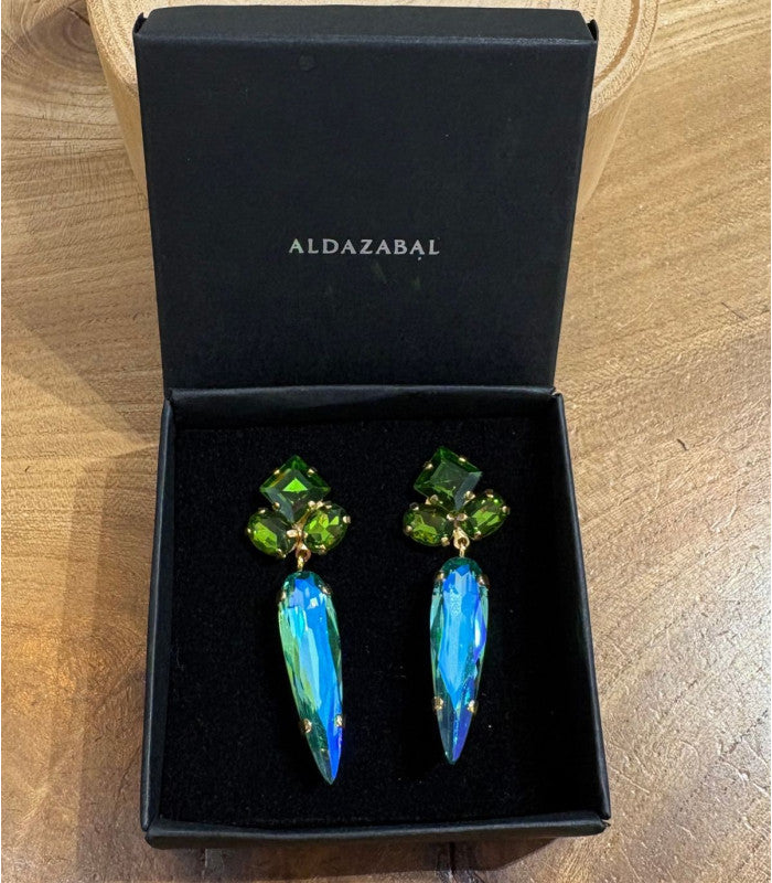 Pendiente iris lagoon aldazabal joyas 1