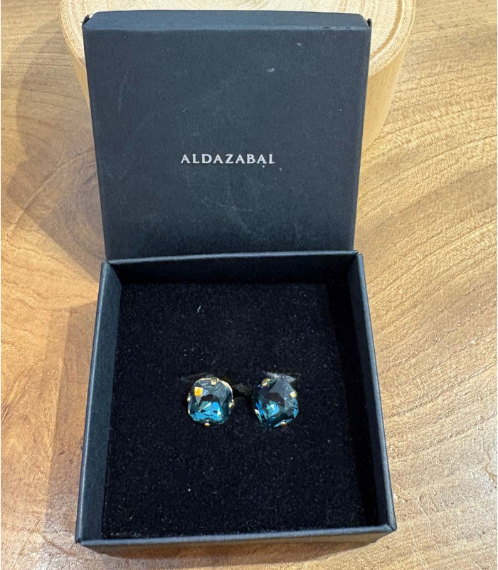 Pendiente lucia cobalto aldazabal joyas 1