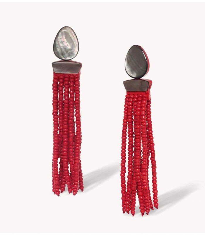 Pendiente sumida perlas nature bijoux 1