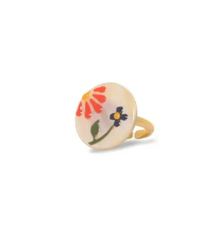Anillo rosalie nacar pintado franck herval 1