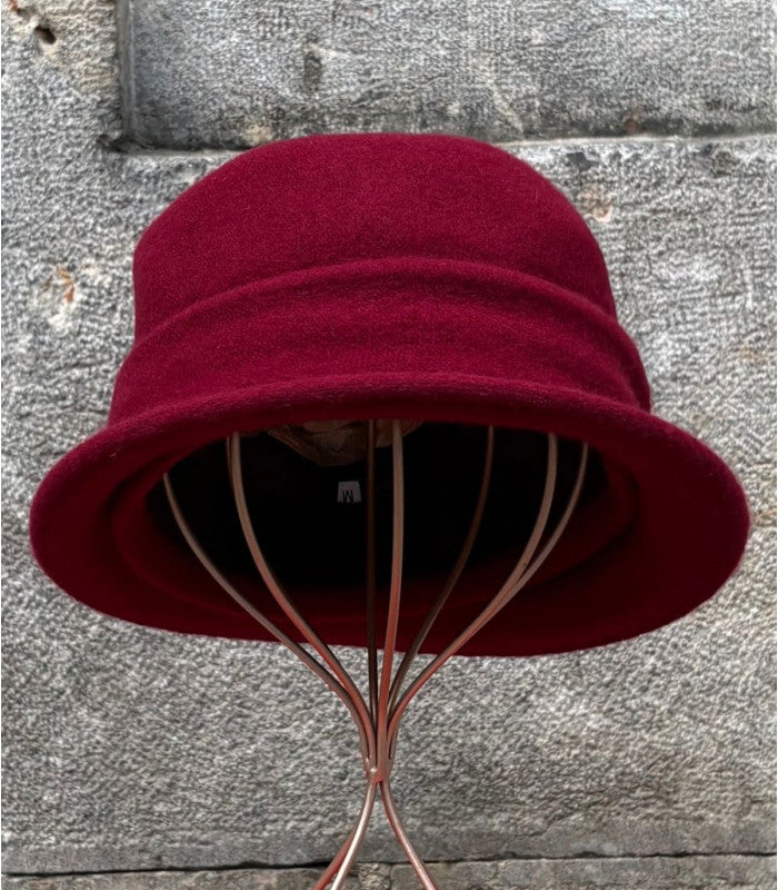 Sombrero amelie burdeos rabionek 1