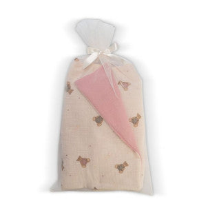 Set edredon y almohada teddy musa rosa asivil 2