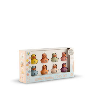 Set de 8 patitos para el baño asivil 2