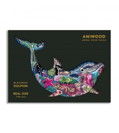 Puzzle Aniwood Delfín M 1
