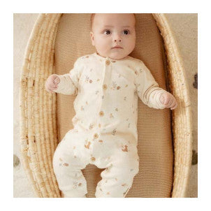 Pijama bebe arena forest friends 2-4 meses little dutch 2